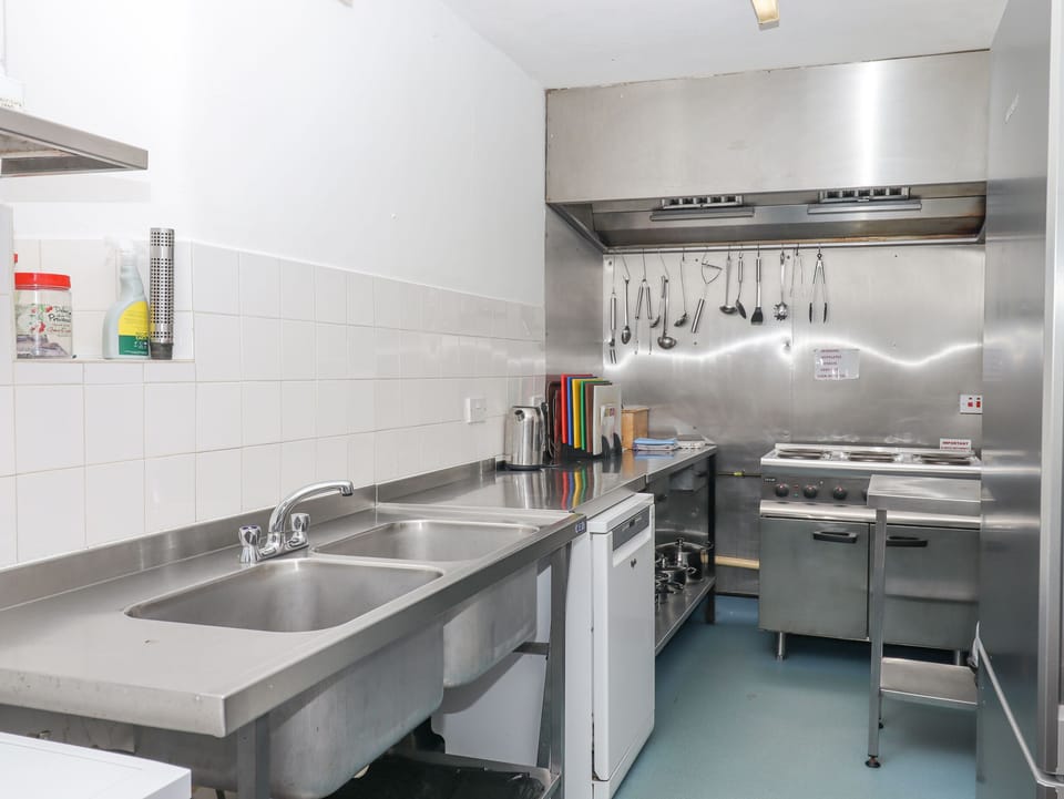 Fridge, dishwasher, electric kettle, toaster