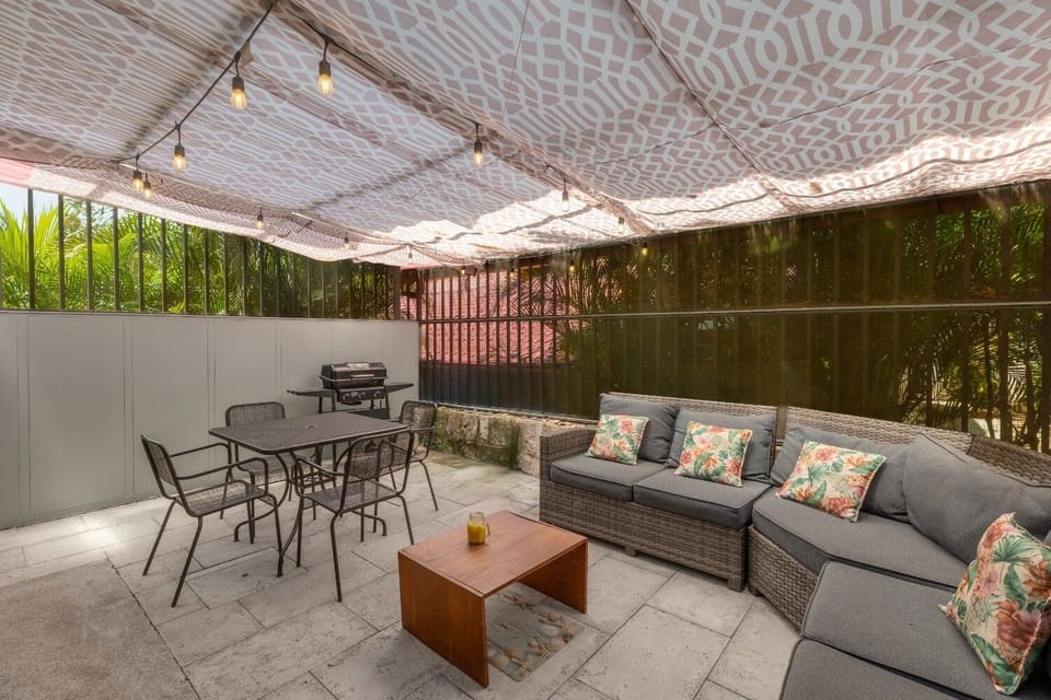 Private Outdoor Patio Area