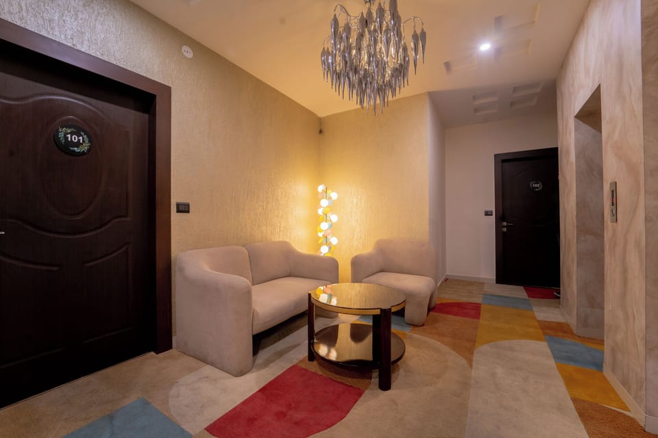 Lobby sitting area