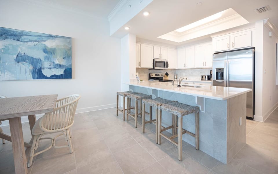 Condo, 2 Bedrooms | Private kitchen | Coffee/tea maker, fridge, oven