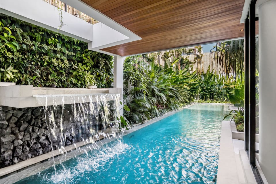 Huge 18 M pool for all your swimming needs