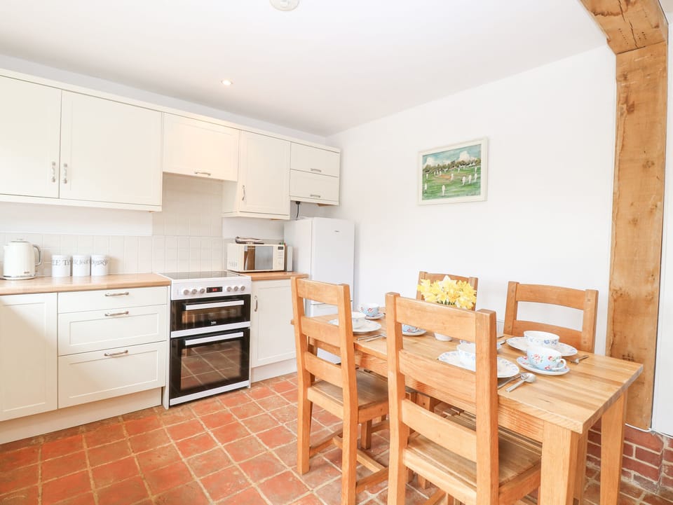 Fridge, dishwasher, electric kettle, toaster