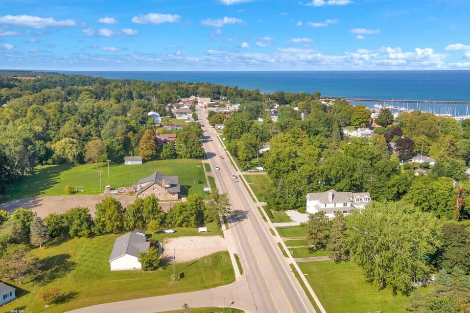 Downtown Port Sanilac is less than a half mile from the home!