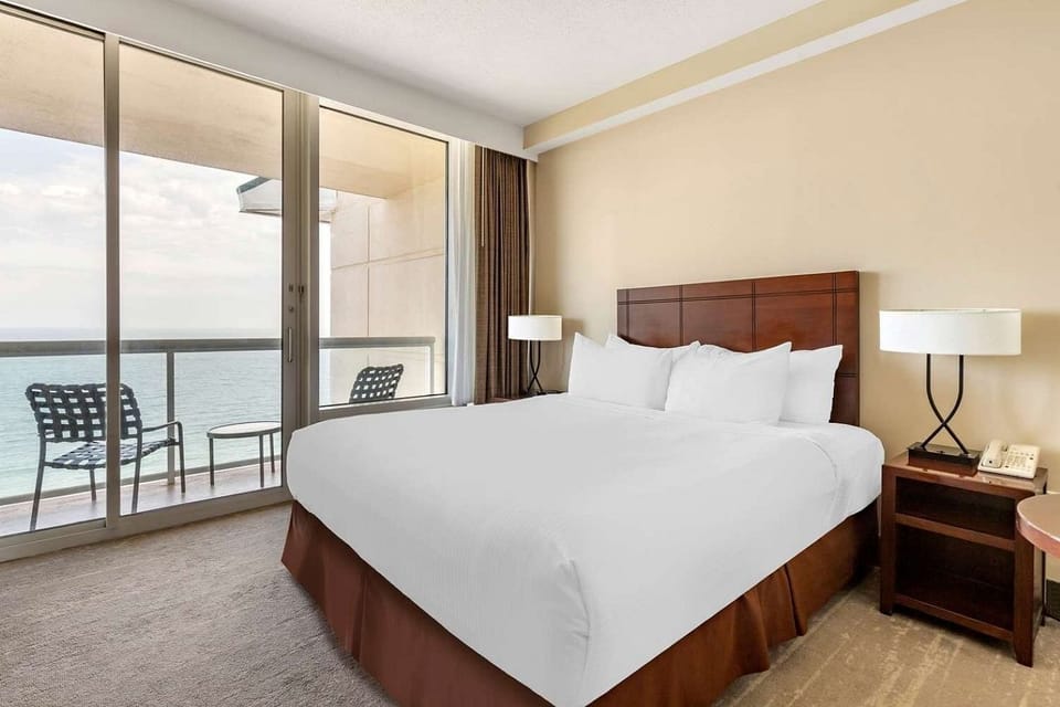 Studio Alternate Angle • Queen Bed & Balcony