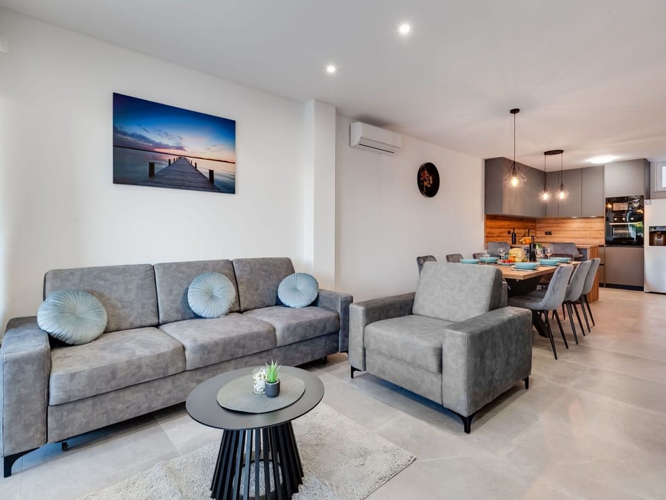 Table, Furniture, Picture Frame, Property, Couch, Azure, Interior Design, Lighting, Comfort, Building