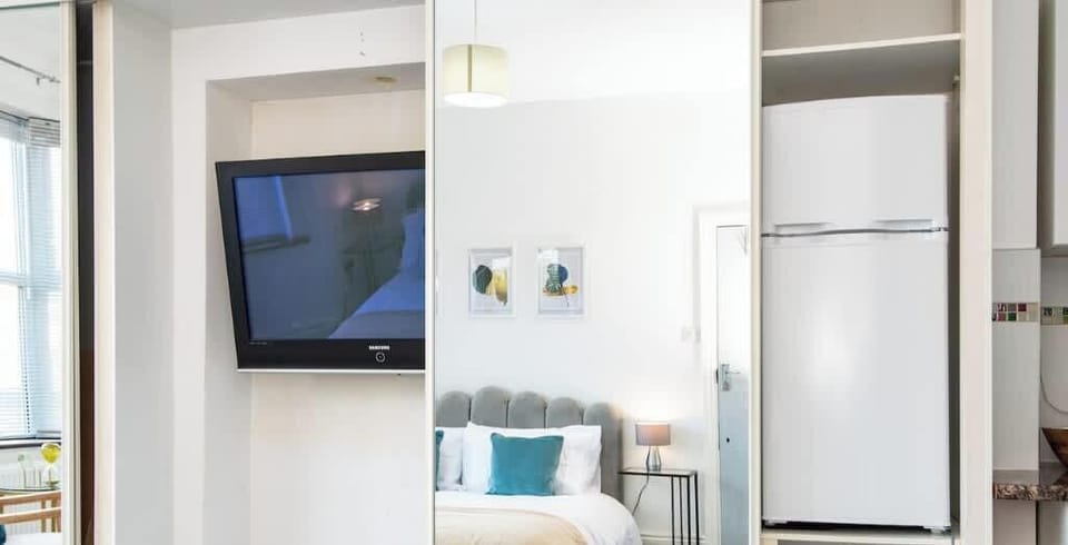 A TV with Netflix is available for you in the room.