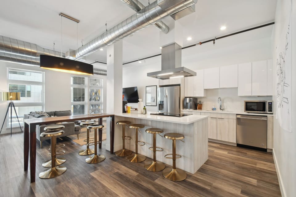 Living Area — Cowboy Muse vacation rental in Denver.