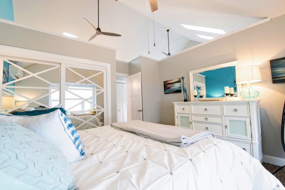 View of open concept from the bedroom