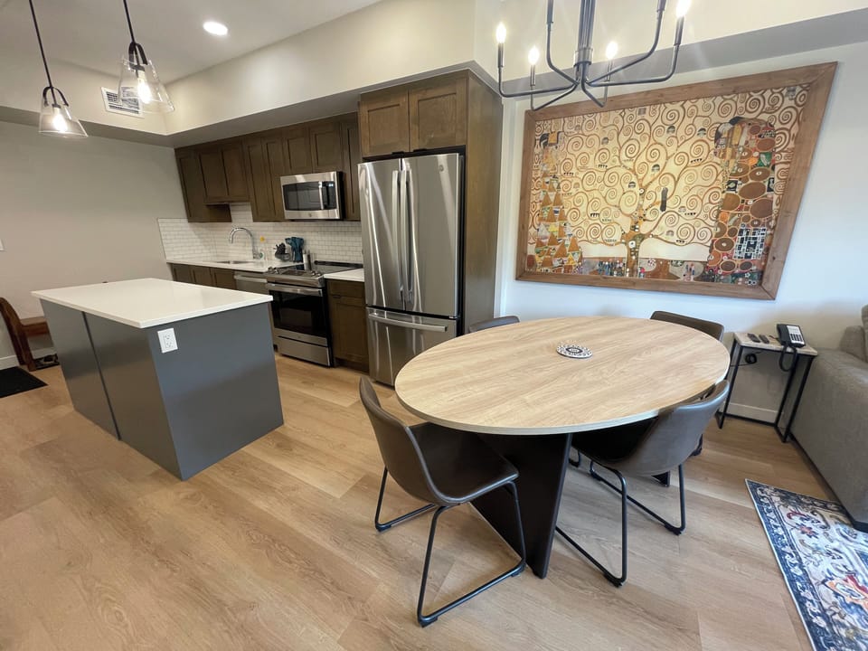 Large Dining Table seats Four People