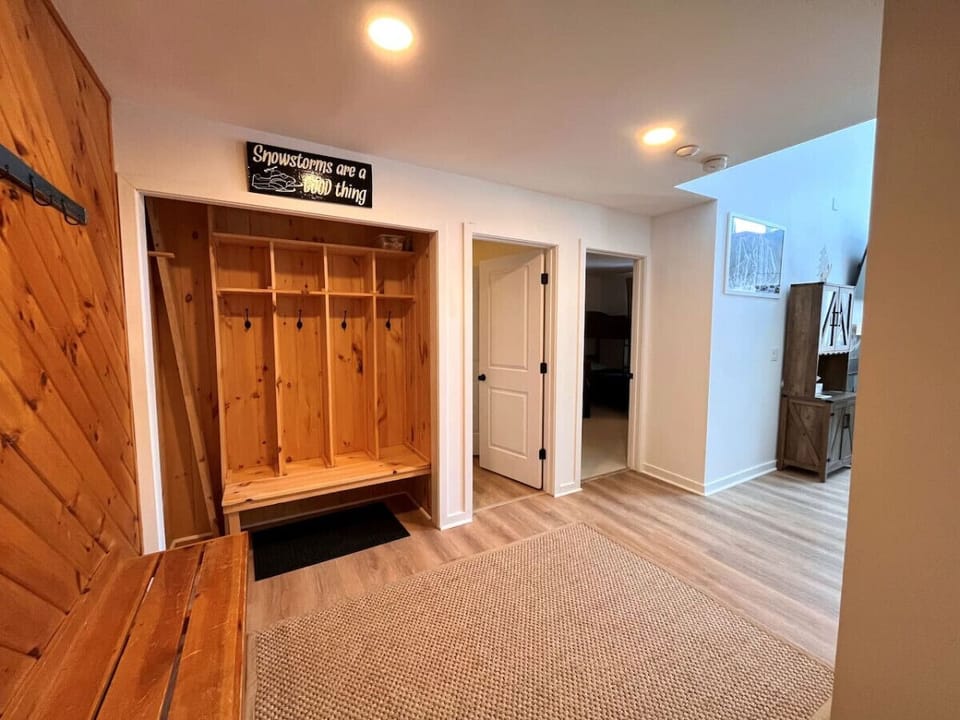 Mud Room. Plenty of space to store your gear and clothes