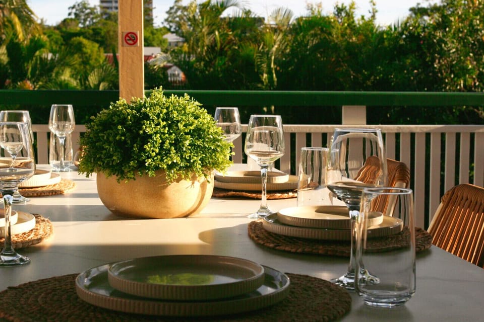 Outdoor dining