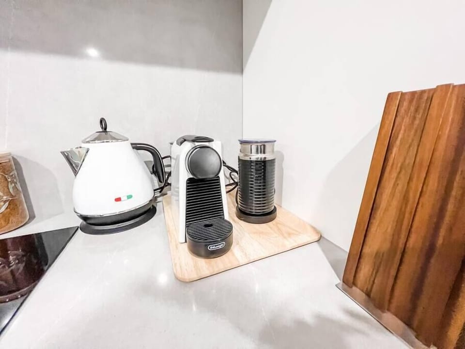 The coffee and tea are on us!