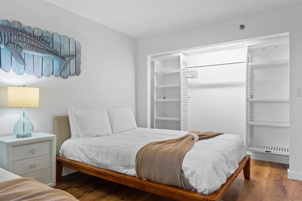 Guest Bedroom - Large closet!