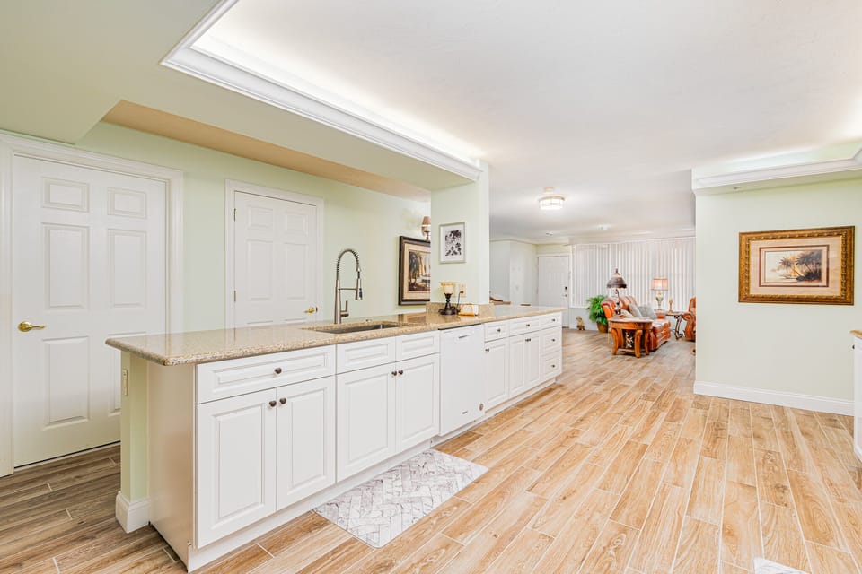 Abundance of counter space