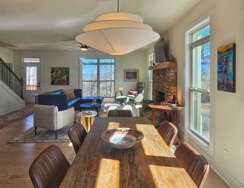 Dining Area Open to Living area and Kitchen