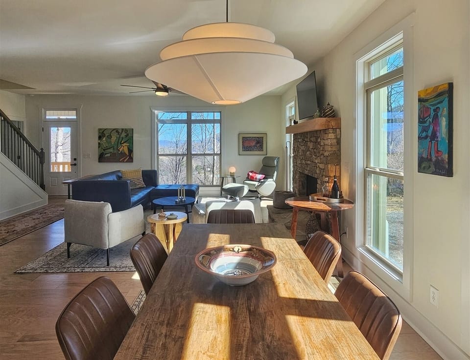Dining Area Open to Living area and Kitchen