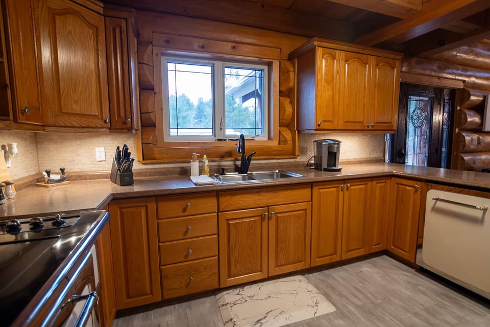 Kitchen with keurig
