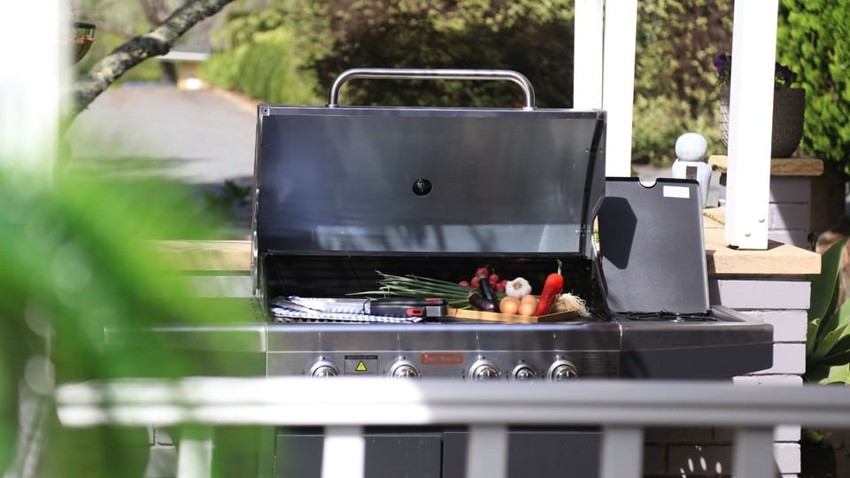 Natures Nest on Nari | BBQ on sundeck