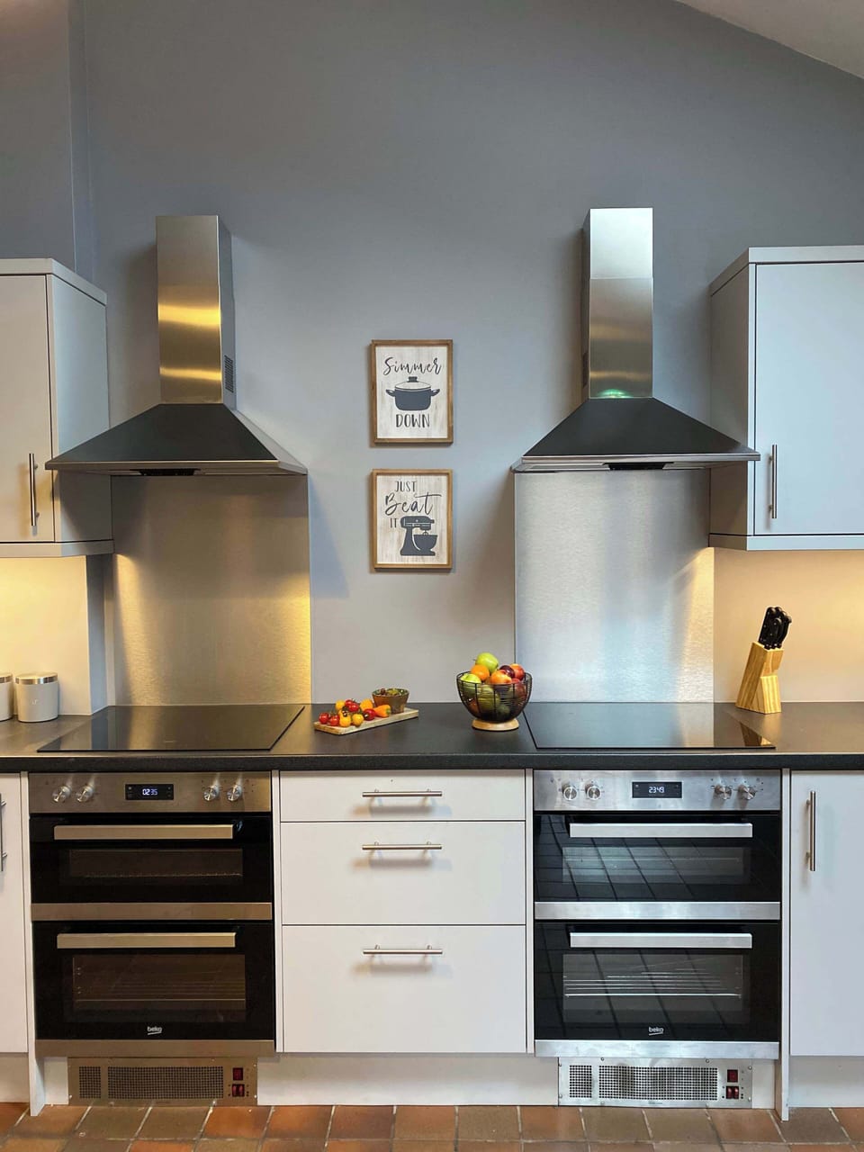 North Wales Gathering - large well equipped kitchen with 2 ovens 