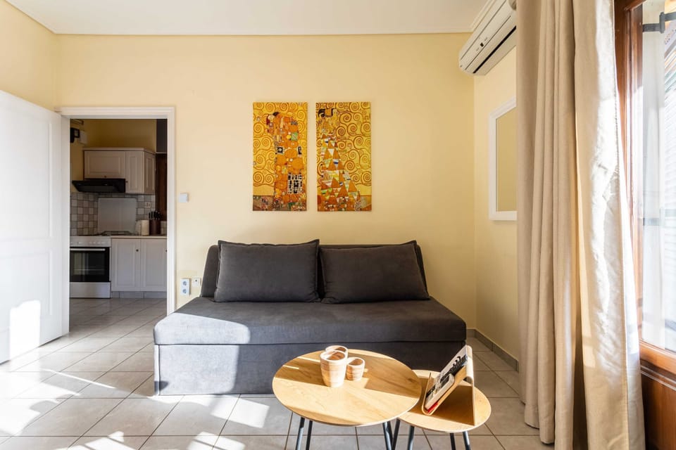 Sunny Living Room – Inviting seating area bathed in warm natural light.