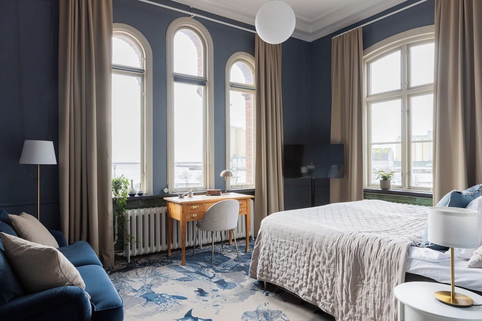 Deluxe Double Room | Egyptian cotton sheets, blackout drapes, free WiFi, bed sheets