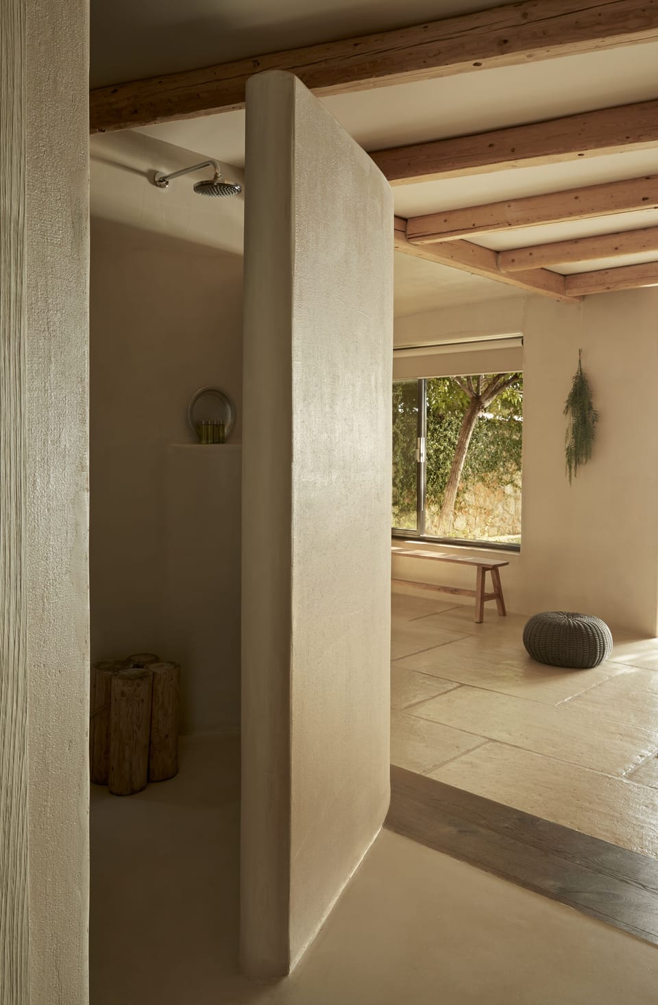 Suite 103 | Bathroom | Designer toiletries, hair dryer, bathrobes, slippers