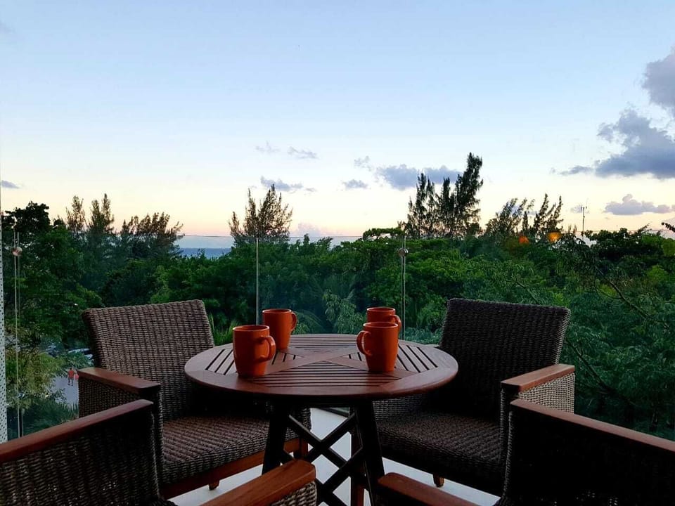 Terrace sea view
