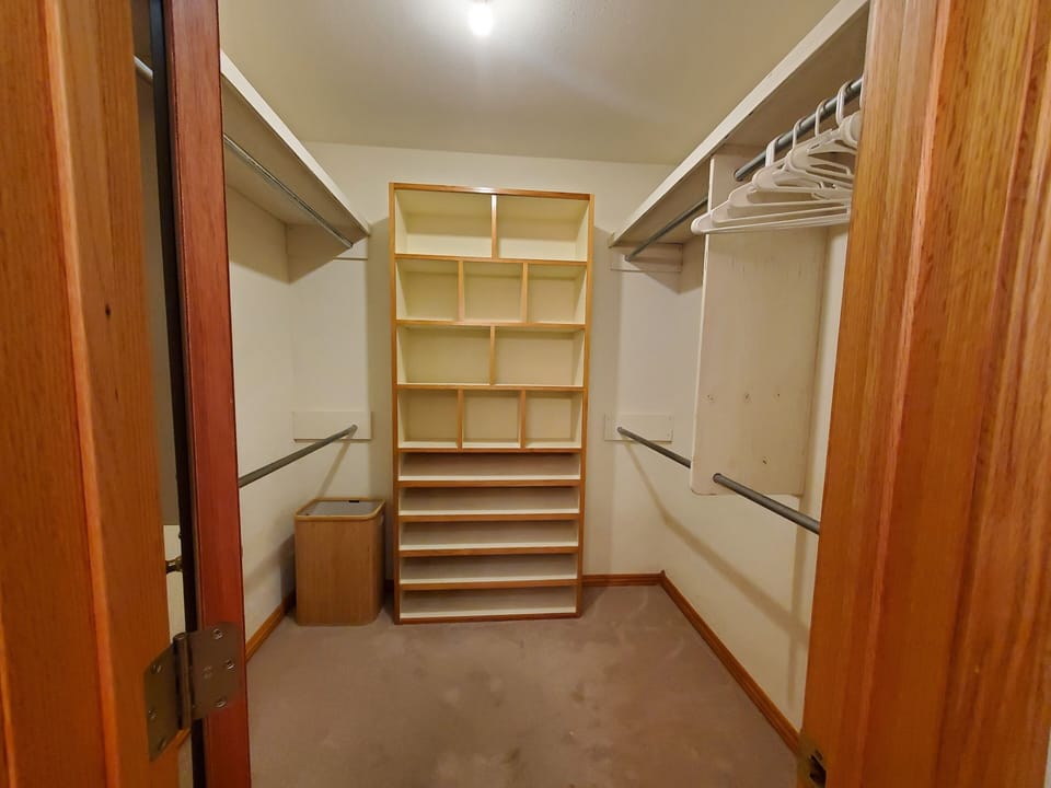 Huge Walk-in Closet Available.