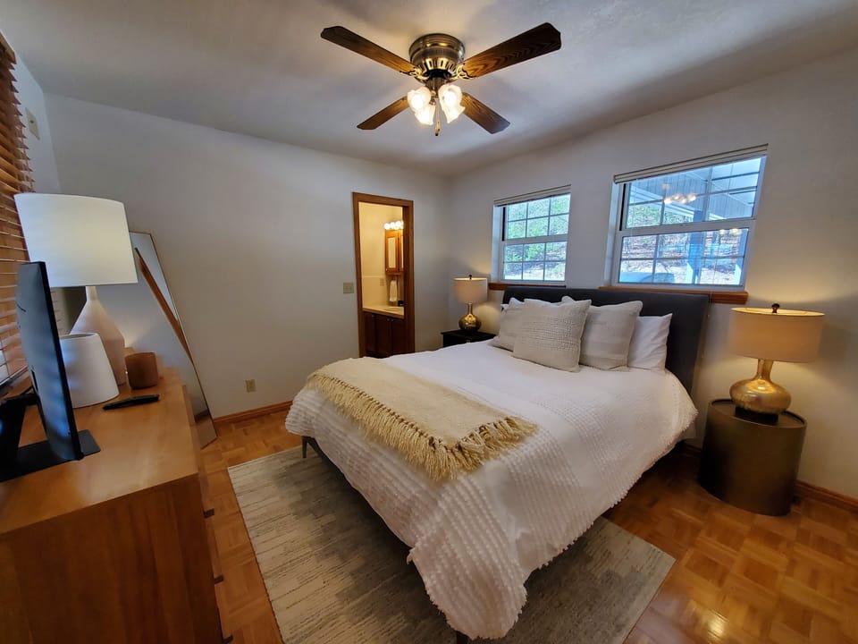 Master Bedroom has a Private Bathroom.