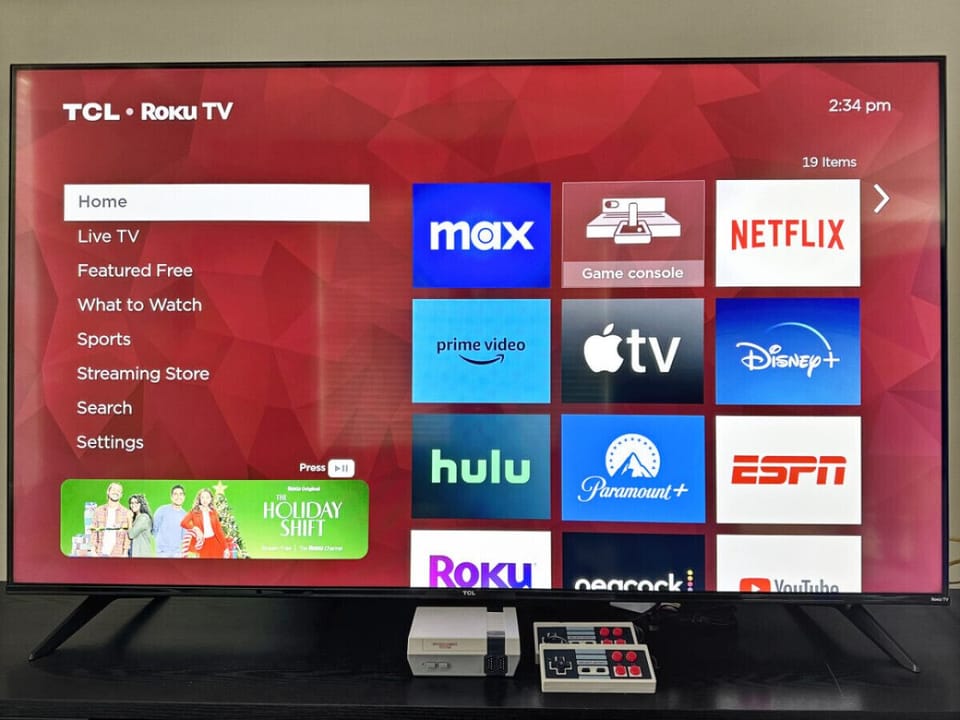 65" Roku TV ready for you to access your favorite streaming channels from home!