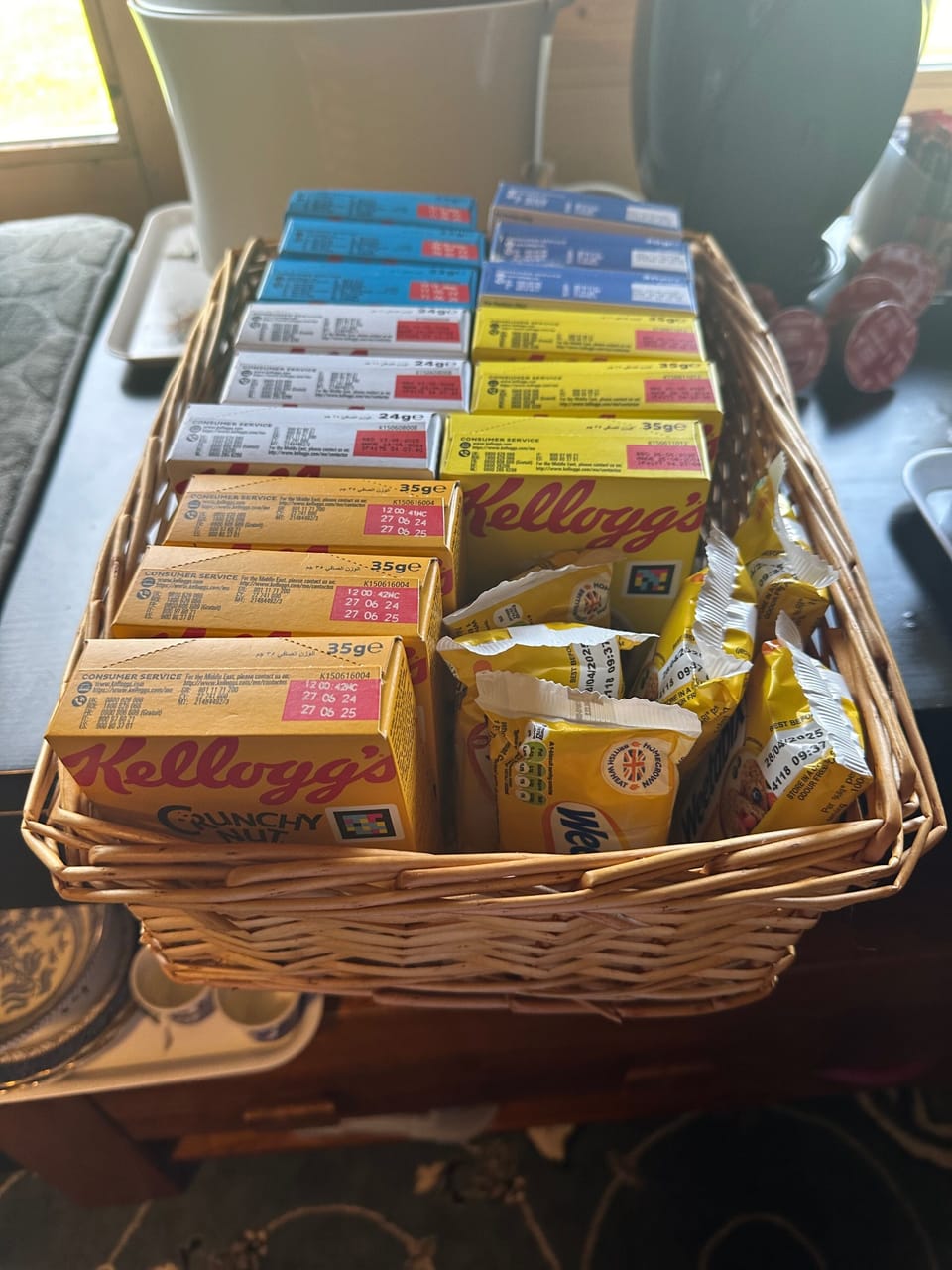 Cereals are provided but Full English can be ordered at an extra cost