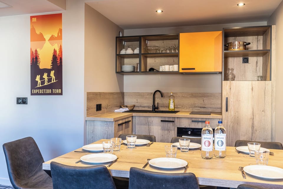 Basic Shared Dormitory | Private kitchen | Highchair