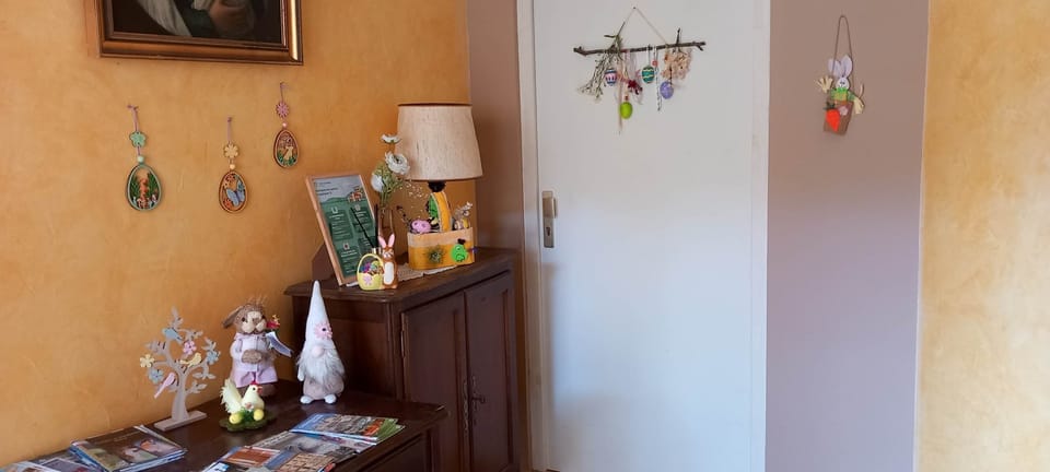 Gîte des Oliviers - entrée - Pâques