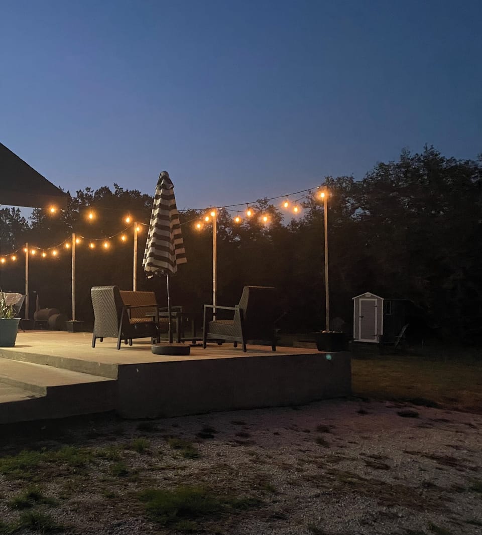 Owls Nest - Perfect place to hang out at night.