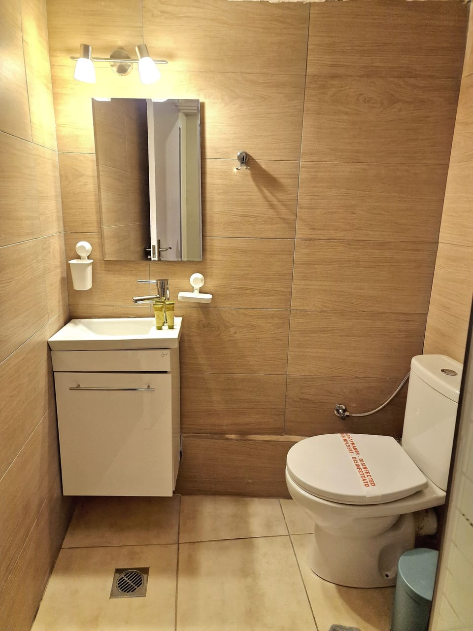 Basic Apartment | Bathroom | Shower, hair dryer, towels, soap