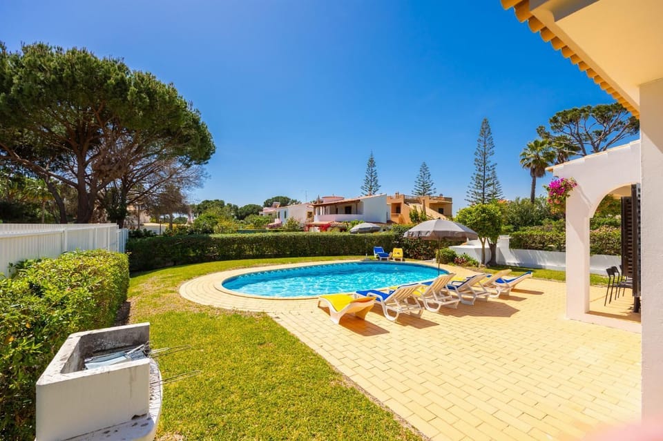 Private pool, terrace, and garden