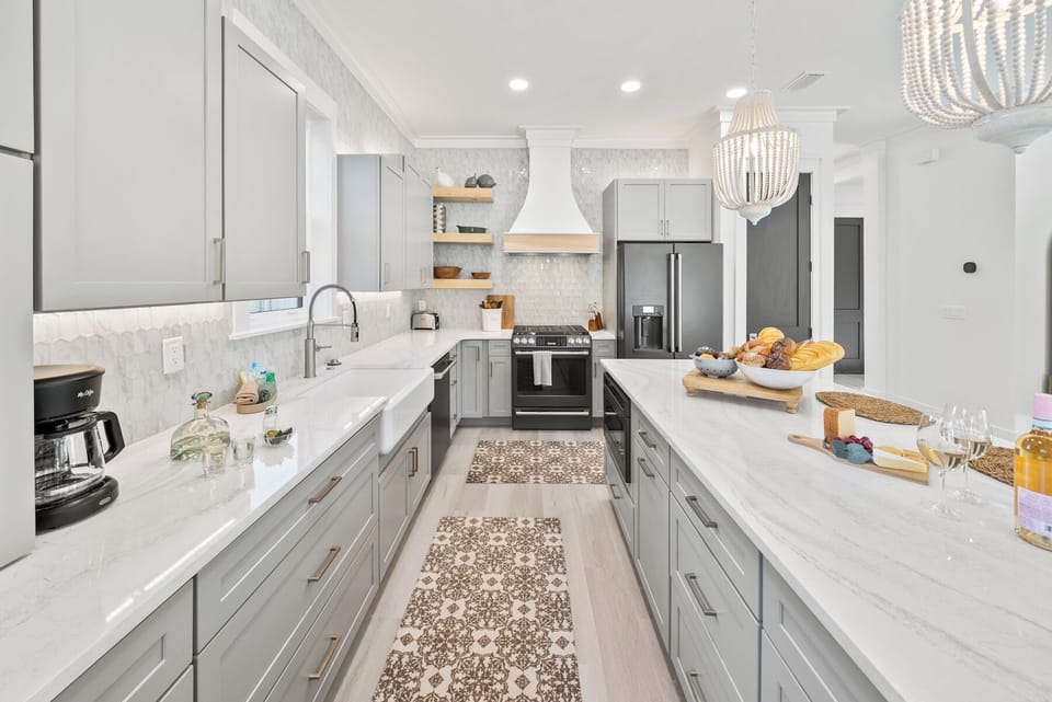 1st Floor Fully Equipped Kitchen and Dining Area