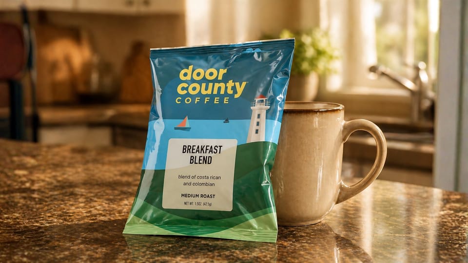 Enjoy complimentary Door County Coffee during your stay—savor the rich, local flavor to kickstart your day or unwind in the evening.