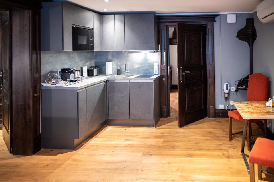 Luxury Apartment, Bathtub | Private kitchen | Mini-fridge, dishwasher, coffee/tea maker, cookware/dishes/utensils
