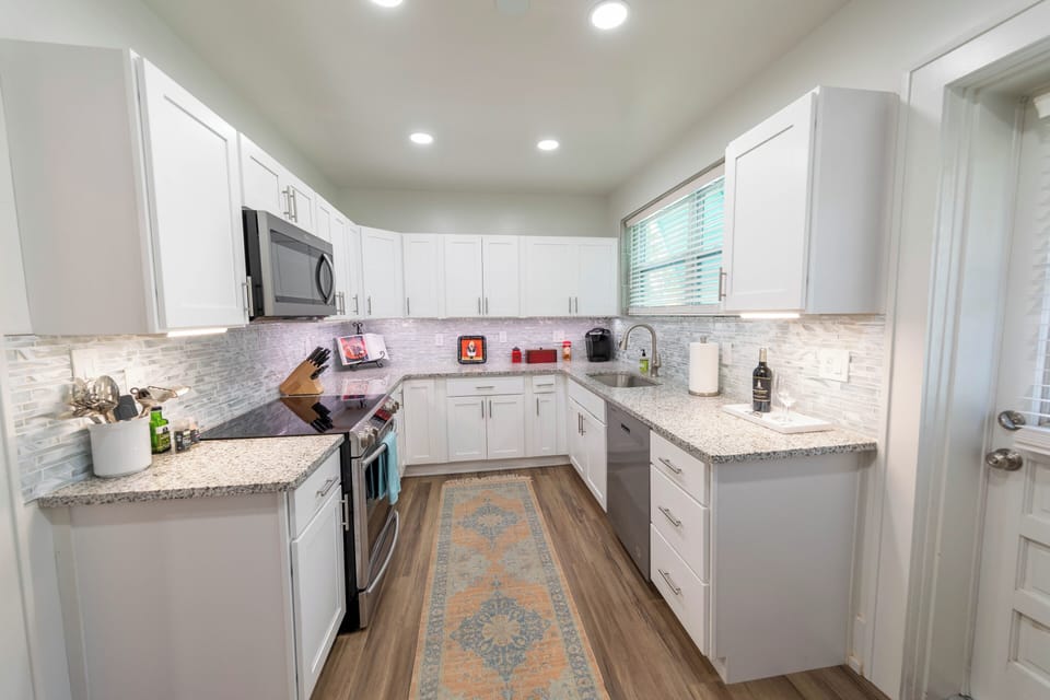 Kitchen - Fully Equipped with  Everything for Gourmet Cooking or Take Out!