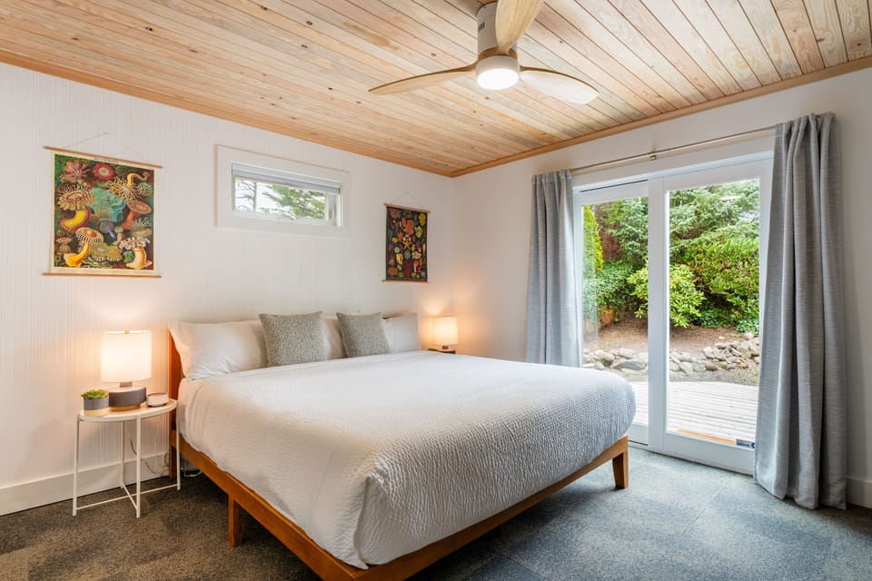 Comfortable bedrooms.