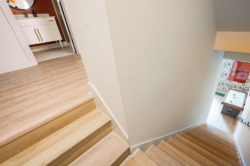 Stair access.