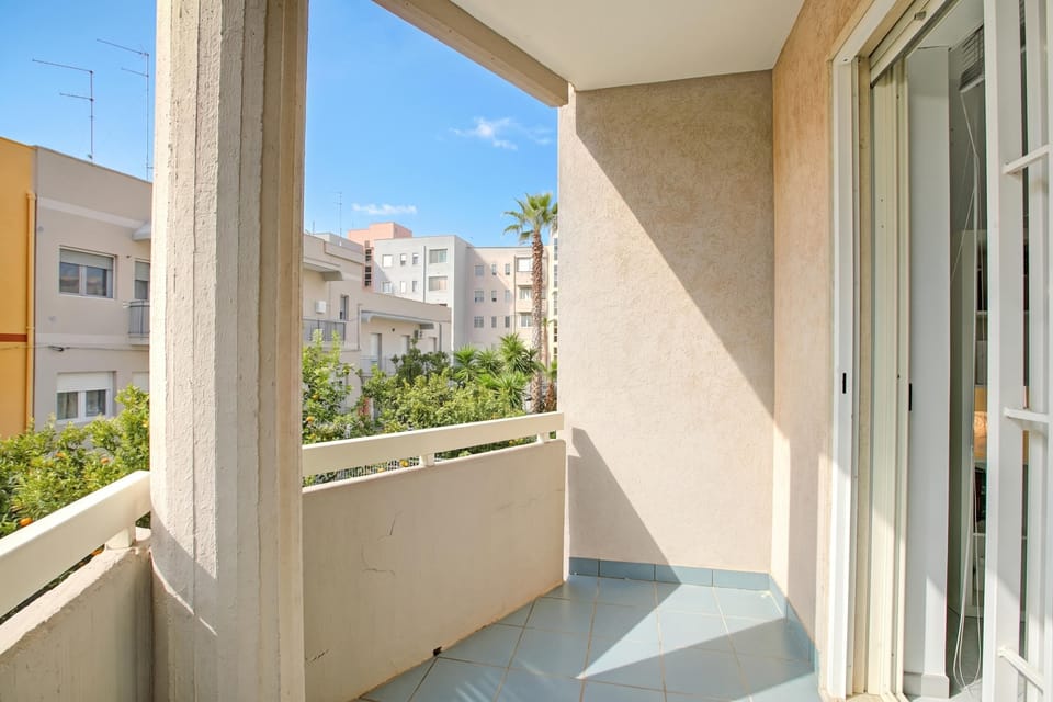 Family Apartment, 2 Bedrooms, Refrigerator & Microwave (Monopoli Beach House 200 m from the) | Balcony