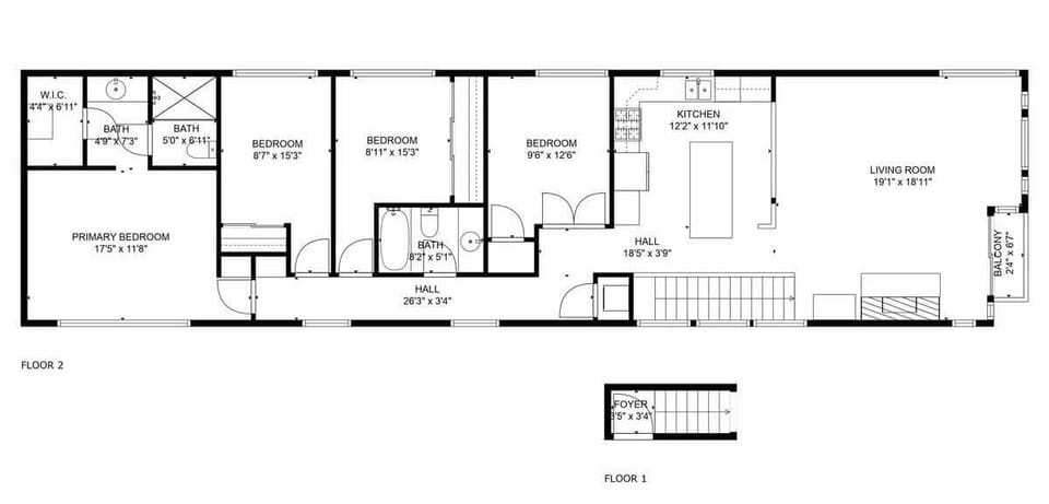 3112 West Oceanfront B Floorplan