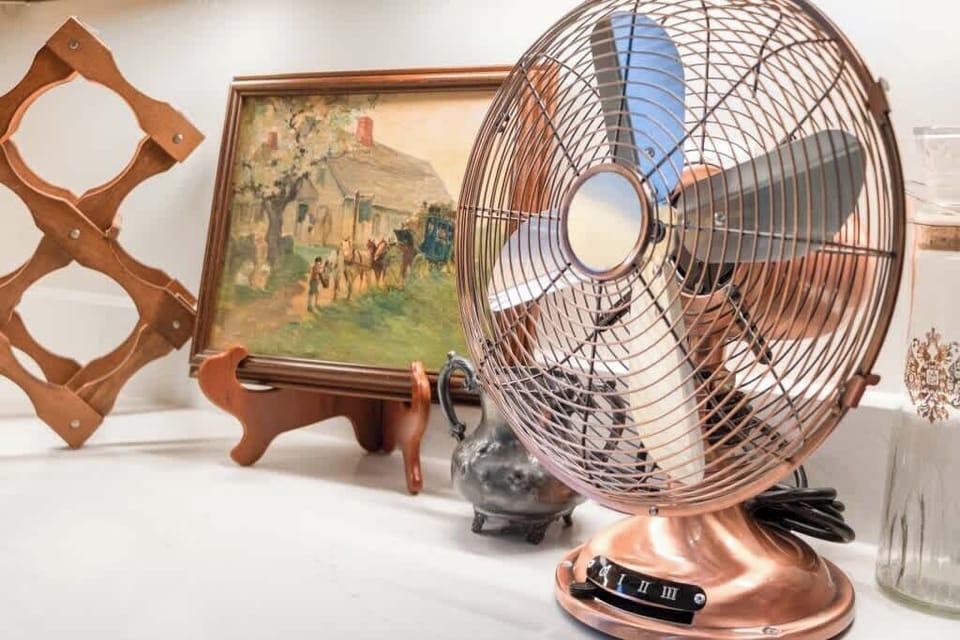 Curated decor creates an elegant space