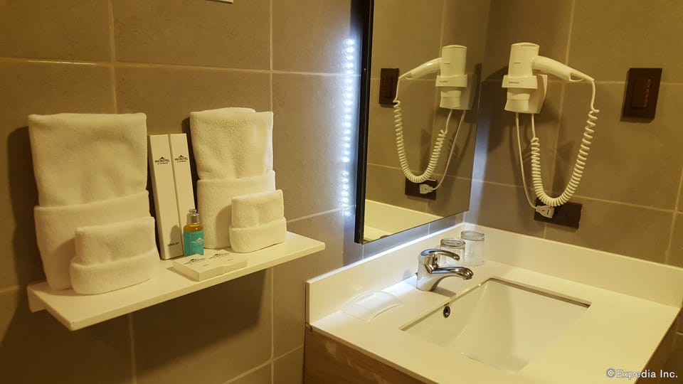 Free toiletries, hair dryer (on request), towels, soap