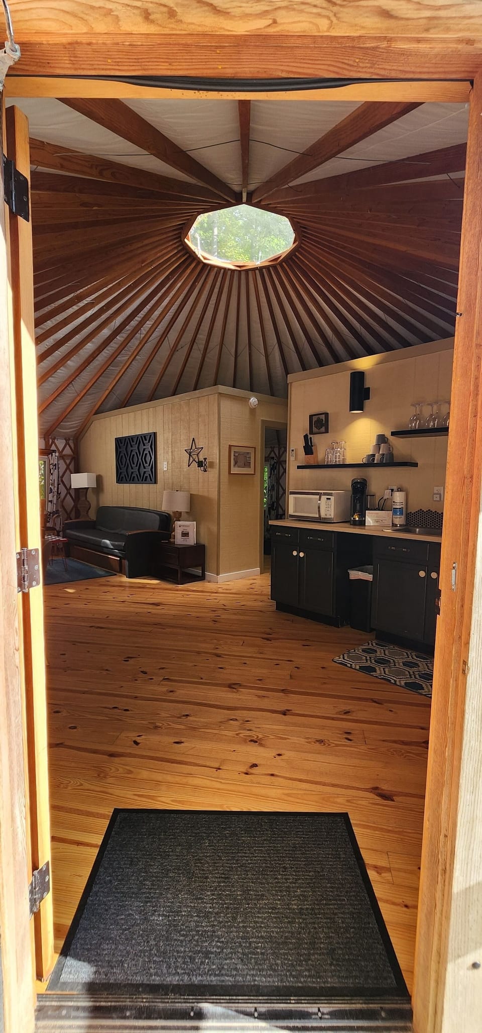 Premier Bungalow, Multiple Beds, Kitchen, Resort View | Living area