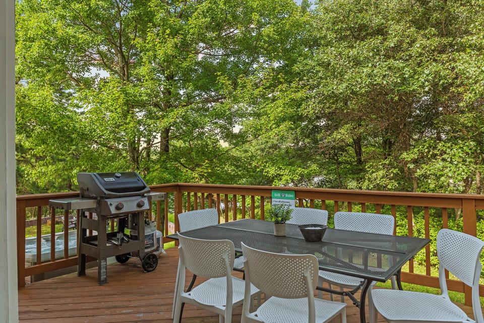 Fire up the grill for an evening BBQ.
