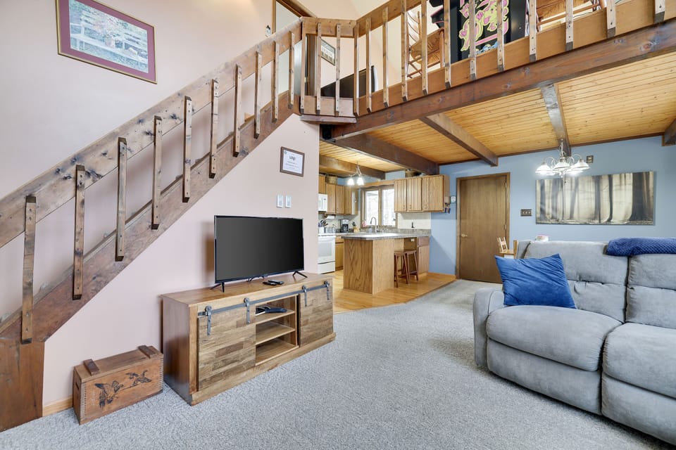 Complete with comfort and entertainment.