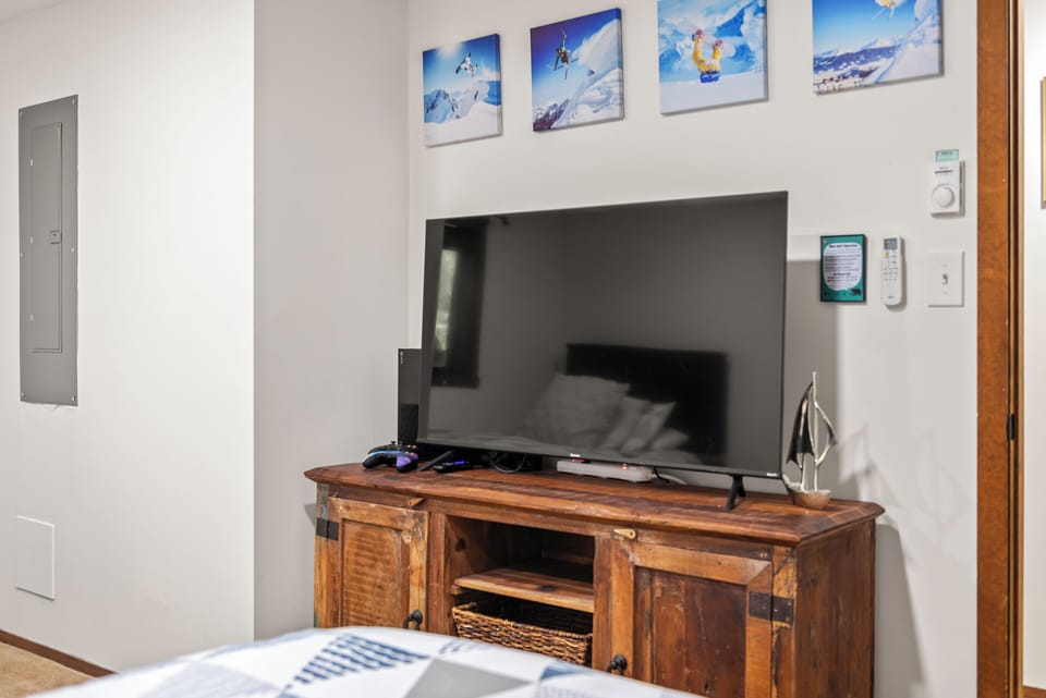 Watch a movie and relax.